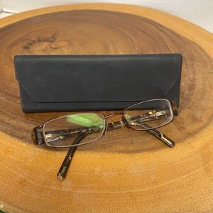 Via Spiga Reading Eyeglasses Frames and Case